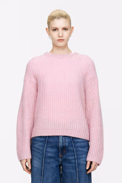 WOOL-MOHAIR BLEND JUMPER