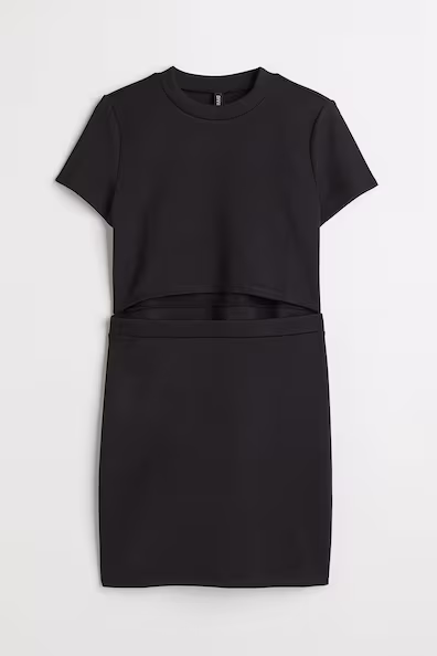 Платье с вырезом H&M+