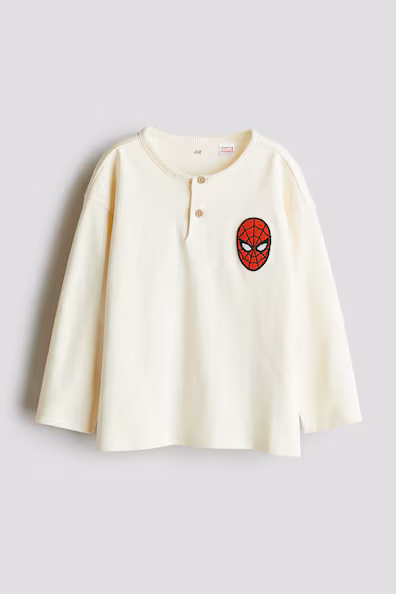 Хлопчатобумажная рубашка HENLEY