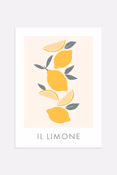 Плакат IL LIMONE