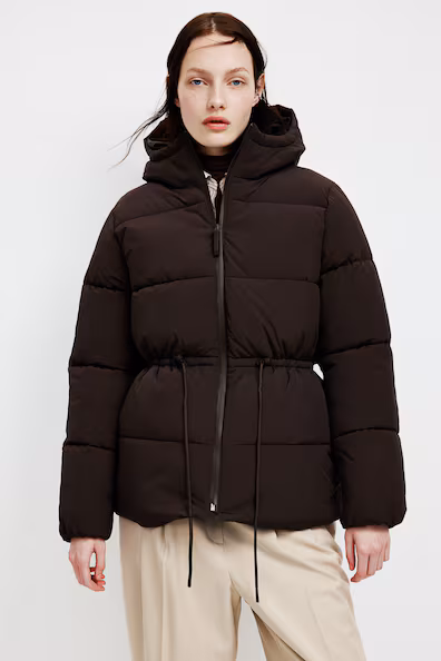 Негабаритный -Waist Puffer Jacket