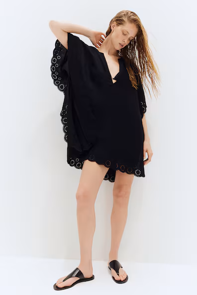 Пляжный кафтан BRODERIE ANGLAISE
